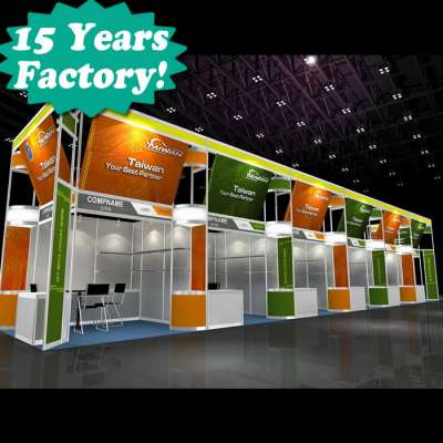 3x3m aluminum trade show /exhibition stall