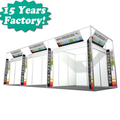 Popular standard Reusable durable aluminium portable exhibition stall