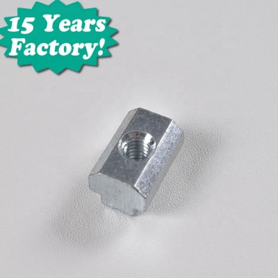 M5 M6 M8 T Block Square nuts T-Track Sliding Hammer Nut for Fastener Aluminum Profile