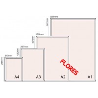 A0 A1/ A2/ A3 /A4/ A5 Aluminum Snap Frame