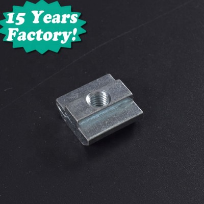 m5 m6 m8 Half Round Elasticity Spring Nut Block for 2020 Series Aluminium Profile Extrusion