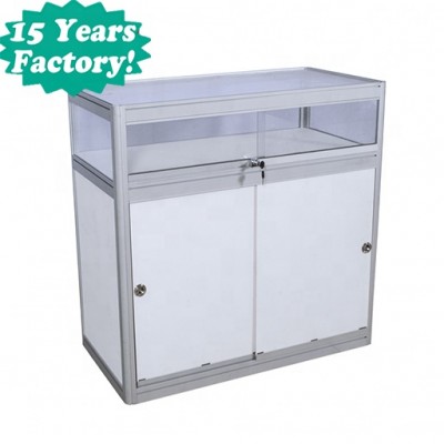 Glass jewellery watch shop counter case kiosk cabinet store furniture jewelry display showcase